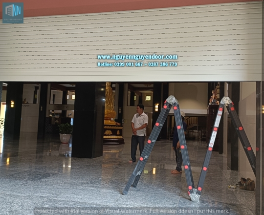 CÔNG TRÌNH CỬA CUỐN CHÙA HUÊ NGHIÊM QUẬN 2