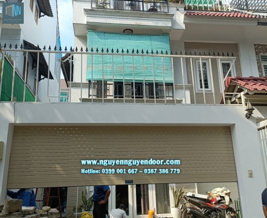 CÔNG TRÌNH CỬA CUỐN TẠI PHAN VĂN TRỊ, GÒ VẤP