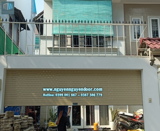 CÔNG TRÌNH CỬA CUỐN TẠI PHAN VĂN TRỊ, GÒ VẤP