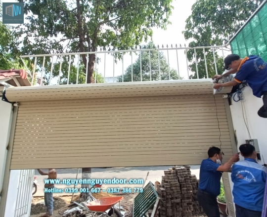 CÔNG TRÌNH CỬA CUỐN TẠI PHAN VĂN TRỊ, GÒ VẤP