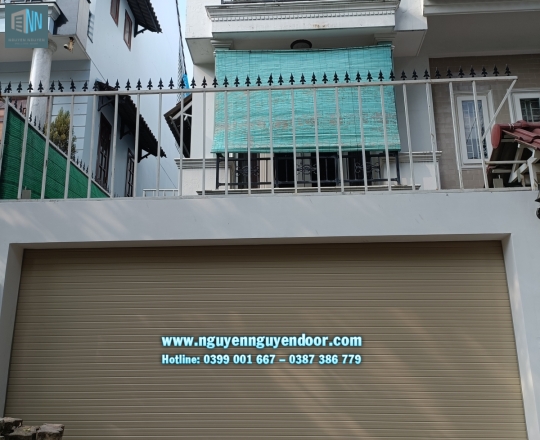 CÔNG TRÌNH CỬA CUỐN TẠI PHAN VĂN TRỊ, GÒ VẤP