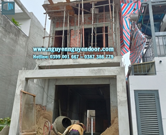 CÔNG TRÌNH CỬA CUỐN LÁ ĐỨC ANH HƯƠNG QL1A