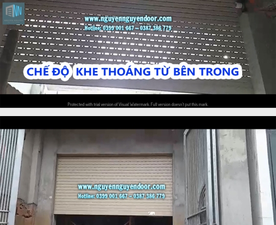 CÔNG TRÌNH CỬA CUỐN LÁ ĐỨC ANH HƯƠNG QL1A