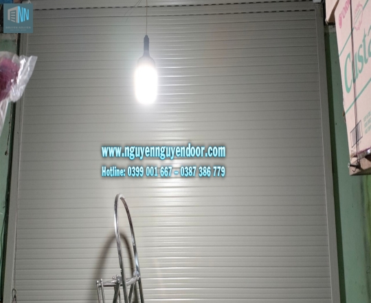 CÔNG TRÌNH CỬA CUỐN NHÀ ANH NINH PHẠM VIẾT CHÁNH Q3