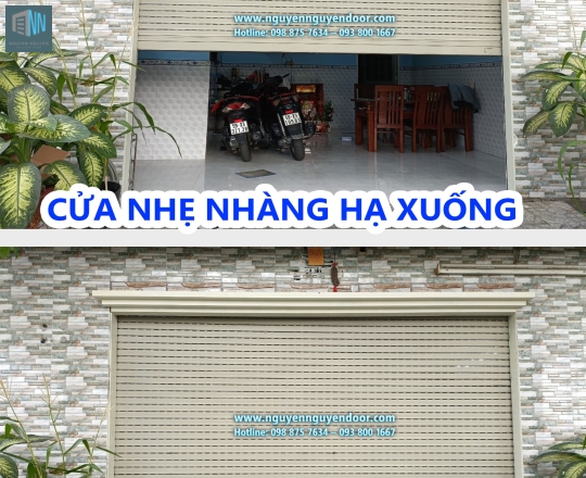 CÔNG TRÌNH CỬA CUỐN KHU DÂN CƯ SÔNG ĐÀ, Đ18, HIỆP BÌNH CHÁNH