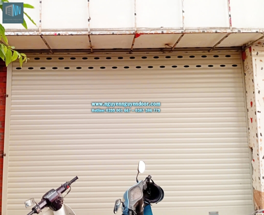 CỬA CUỐN KHE THOÁNG CÔNG NGHỆ ĐỨC TẠI NƠ TRANG LONG BÌNH THẠNH