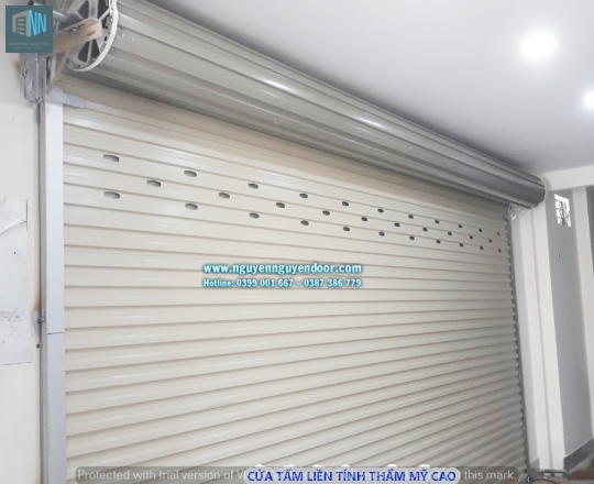 CỬA CUỐN TẤM LIỀN CÔNG NGHỆ ÚC TẠI PHẠM VĂN CHIÊU