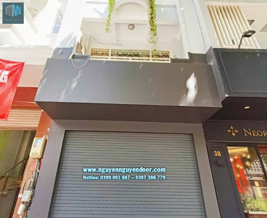 CỬA CUỐN KHE THOÁNG CÔNG NGHỆ ĐỨC TẠI DAKAO QUẬN 1