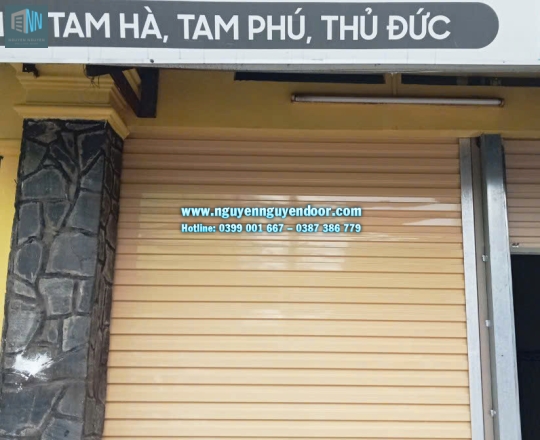CỬA CUỐN TẤM LIỀN CÔNG NGHỆ ÚC TẠI TAM HÀ THỦ ĐỨC