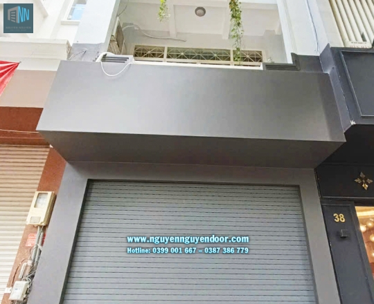 CỬA CUỐN KHE THOÁNG CÔNG NGHỆ ĐỨC TẠI DAKAO QUẬN 1