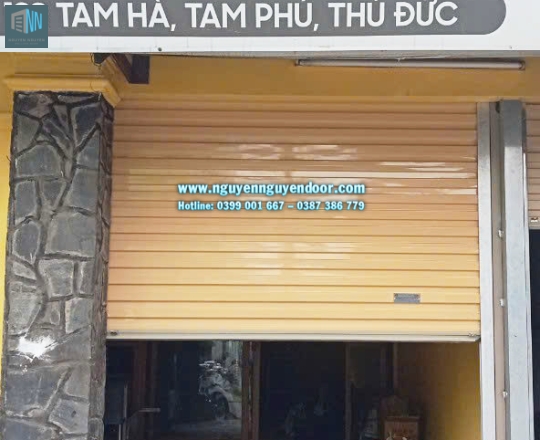 CỬA CUỐN TẤM LIỀN CÔNG NGHỆ ÚC TẠI TAM HÀ THỦ ĐỨC