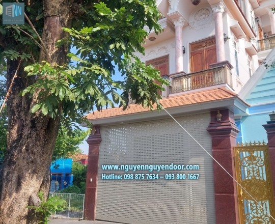 CÔNG TRÌNH CỬA CUỐN TẠI CẦN ĐƯỚC LONG AN
