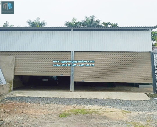 CỬA CUỐN KHE THOÁNG CÔNG NGHỆ ĐỨC TẠI THANH ĐA