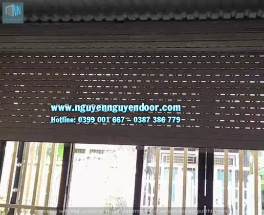 CÔNG TRÌNH CỬA CUỐN LÁ ĐỨC KHE THOÁNG, MOTOR ỐNG TẠI LÁI THIÊU