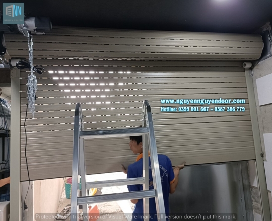CỬA CUỐN NHÀ ANH CÔNG - HIỆP BÌNH PHƯỚC QL13