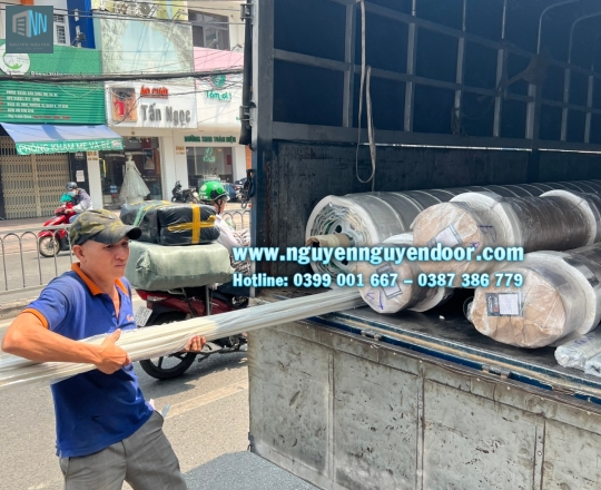 CÔNG TRÌNH CỬA CUỐN TẠI BÀ HOM QUẬN 6