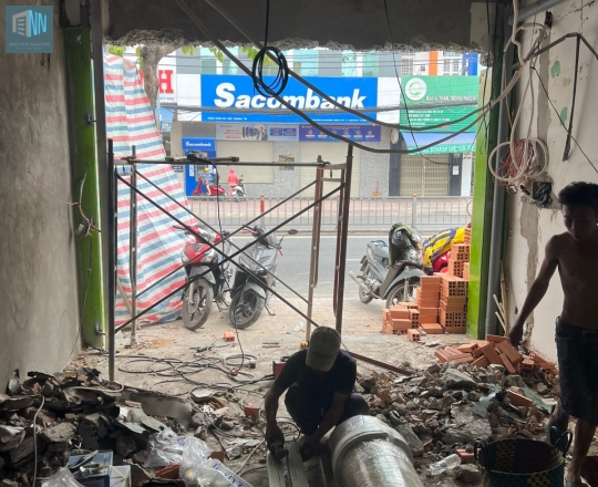 CÔNG TRÌNH CỬA CUỐN TẠI BÀ HOM QUẬN 6