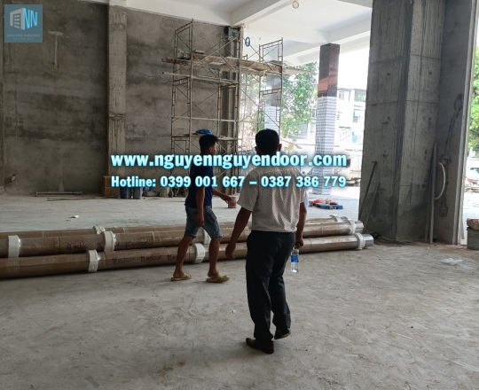 CỬA CUỐN CÔNG NGHỆ ĐỨC CHÙA PHỔ QUANG PHẦN 2