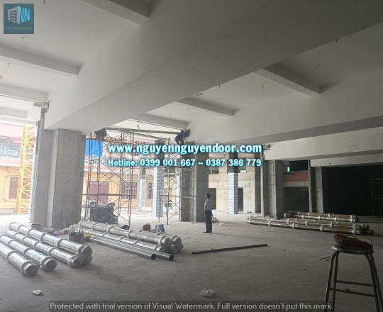 CỬA CUỐN CÔNG NGHỆ ĐỨC CHÙA PHỔ QUANG PHẦN 2