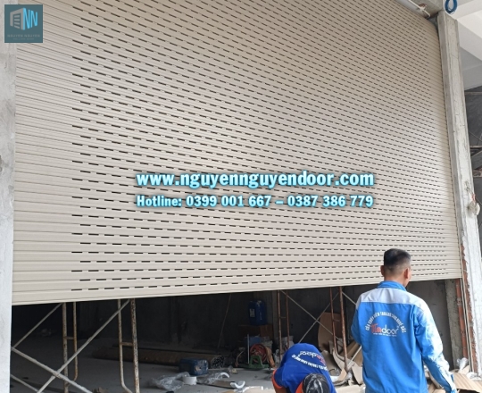 CỬA CUỐN CÔNG NGHỆ ĐỨC CHÙA PHỔ QUANG PHẦN 1