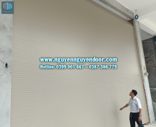 CỬA CUỐN CÔNG NGHỆ ĐỨC CHÙA PHỔ QUANG PHẦN 1