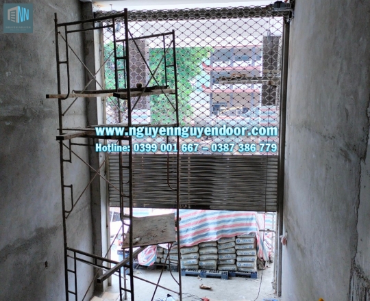 CỬA CUỐN MẮC VÕNG CHÙA PHỔ QUANG PHẦN 1