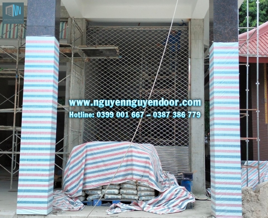 CỬA CUỐN MẮC VÕNG CHÙA PHỔ QUANG PHẦN 1