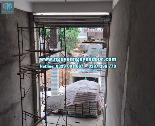 CỬA CUỐN MẮC VÕNG CHÙA PHỔ QUANG PHẦN 1