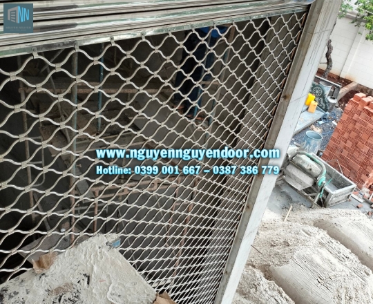 CỬA CUỐN MẮC VÕNG CHÙA PHỔ QUANG PHẦN 1