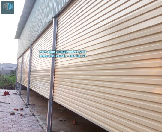 CỬA CUỐN TẤM LIỀN CÔNG NGHỆ ÚC TẠI CẦN ĐƯỚC LONG AN