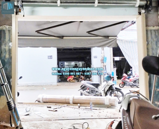 CỬA CUỐN KHE THOÁNG CÔNG NGHỆ ĐỨC TẠI DƯƠNG BÁ TRẠC QUẬN 8