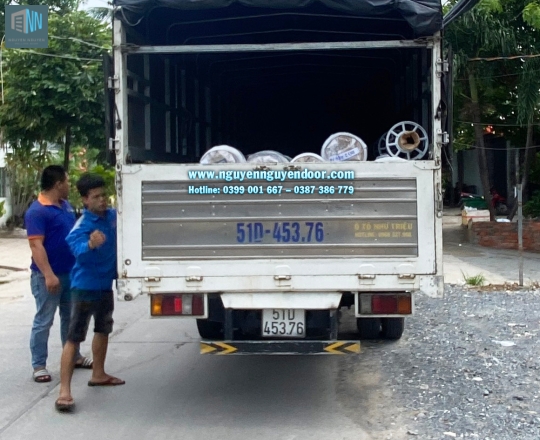 CỬA CUỐN KHE THOÁNG CÔNG NGHỆ ĐỨC TẠI TĂNG NHƠN PHÚ QUẬN 9 PHẦN 2