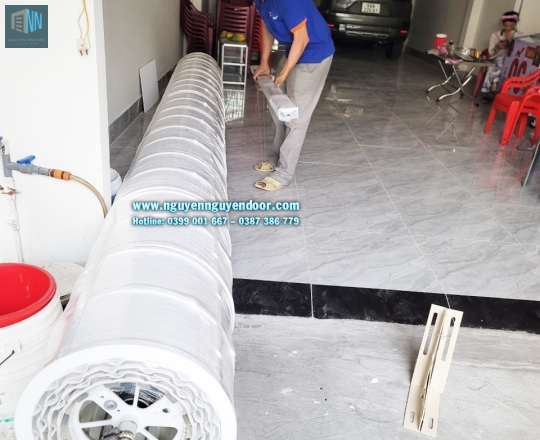CỬA CUỐN TẤM LIỀN CÔNG NGHỆ ÚC TẠI PHẠM VĂN CHIÊU