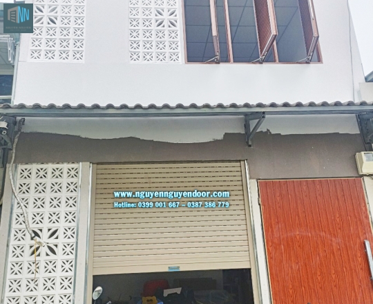 CỬA CUỐN KHE THOÁNG CÔNG NGHỆ ĐỨC TẠI HIỆP BÌNH CHÁNH