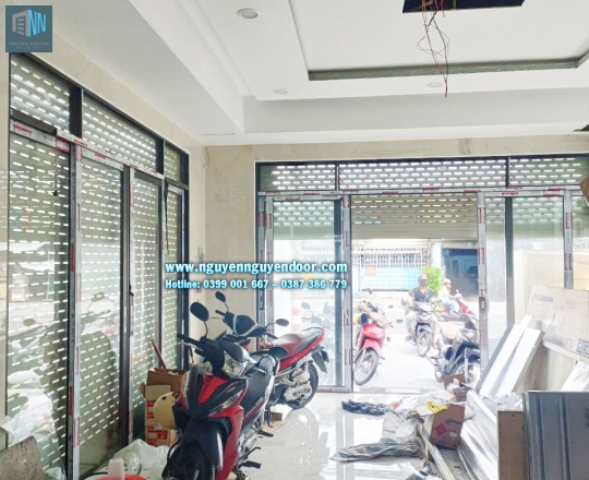 CỬA CUỐN KHE THOÁNG CÔNG NGHỆ ĐỨC TẠI KHA VẠN CÂN THỦ ĐỨC