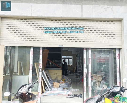 CỬA CUỐN KHE THOÁNG CÔNG NGHỆ ĐỨC TẠI KHA VẠN CÂN THỦ ĐỨC