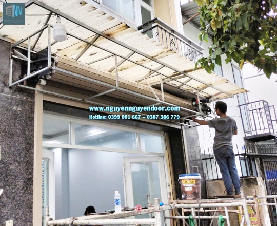 CỬA CUỐN KHE THOÁNG CÔNG NGHỆ ĐỨC TẠI QUẬN 2