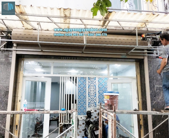 CỬA CUỐN KHE THOÁNG CÔNG NGHỆ ĐỨC TẠI QUẬN 2