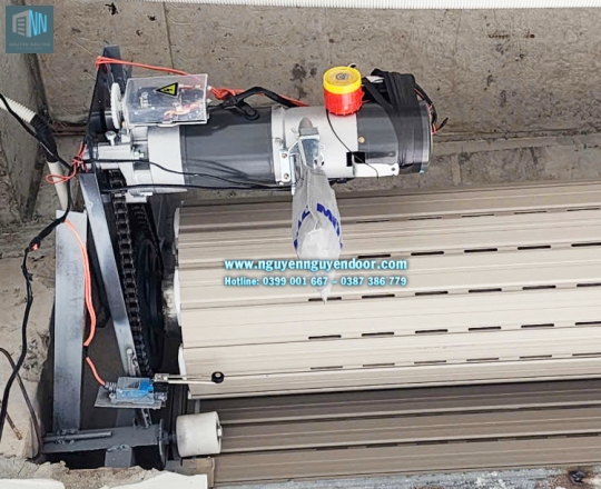 CỬA CUỐN KHE THOÁNG CÔNG NGHỆ ĐỨC TẠI LONG AN