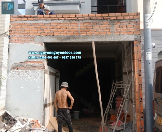 CỬA CUỐN KHE THOÁNG CÔNG NGHỆ ĐỨC TẠI AN HỘI GÒ VẤP