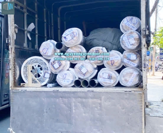 CỬA CUỐN KHE THOÁNG CÔNG NGHỆ ĐỨC TẠI LONG AN