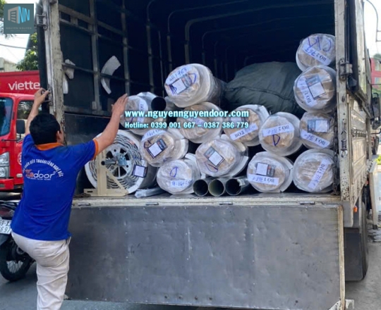 CỬA CUỐN KHE THOÁNG CÔNG NGHỆ ĐỨC TẠI TÔ NGỌC VÂN
