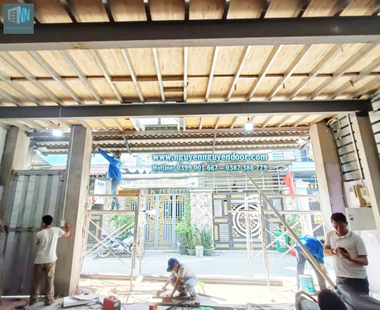 CỬA CUỐN KHE THOÁNG CÔNG NGHỆ ĐỨC TẠI BÌNH THẠNH