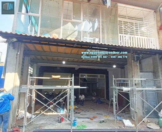 CỬA CUỐN KHE THOÁNG CÔNG NGHỆ ĐỨC TẠI BÌNH THẠNH