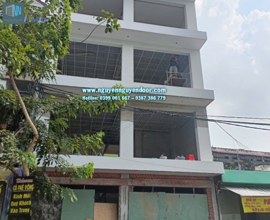 CỬA CUỐN KHE THOÁNG CÔNG NGHỆ ĐỨC TẠI TÔ HIẾN THÀNH