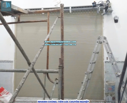 CỬA CUỐN KHE THOÁNG CÔNG NGHỆ ĐỨC TẠI QUẬN 9