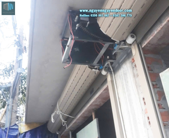 CỬA CUỐN KHE THOÁNG CÔNG NGHỆ ĐỨC TẠI TÔ HIẾN THÀNH