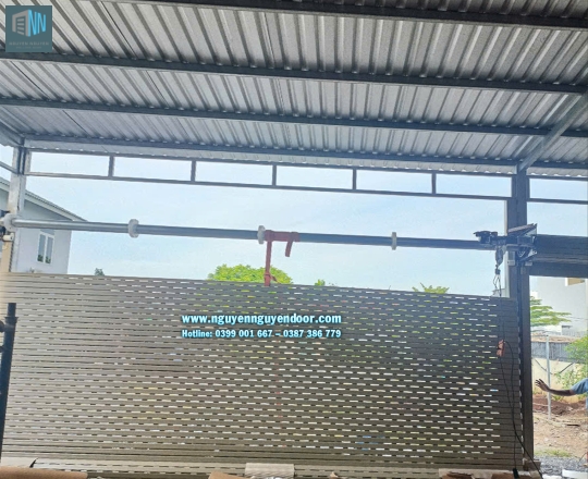 CỬA CUỐN KHE THOÁNG CÔNG NGHỆ ĐỨC TẠI THANH ĐA
