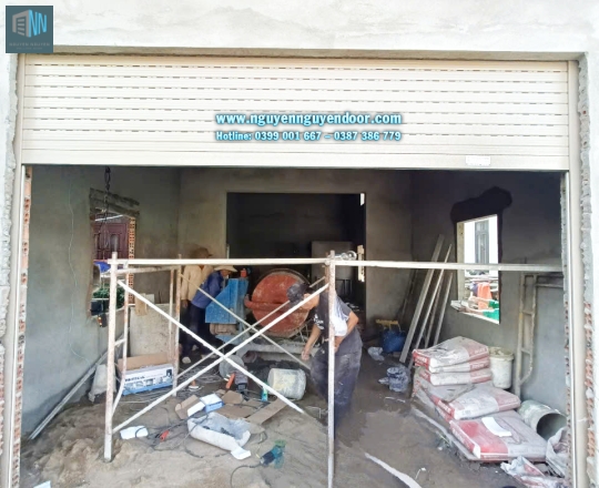 CỬA CUỐN KHE THOÁNG CÔNG NGHỆ ĐỨC CÔNG TRÌNH TẠI QUẬN 2