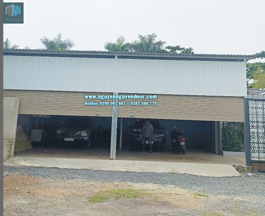 CỬA CUỐN KHE THOÁNG CÔNG NGHỆ ĐỨC TẠI THANH ĐA